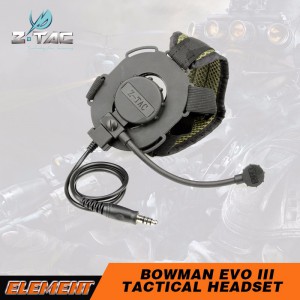 Гарнитура Z029-ATFG (Наушники с микрофоном) Bowman Evo III (Z-Tactical)